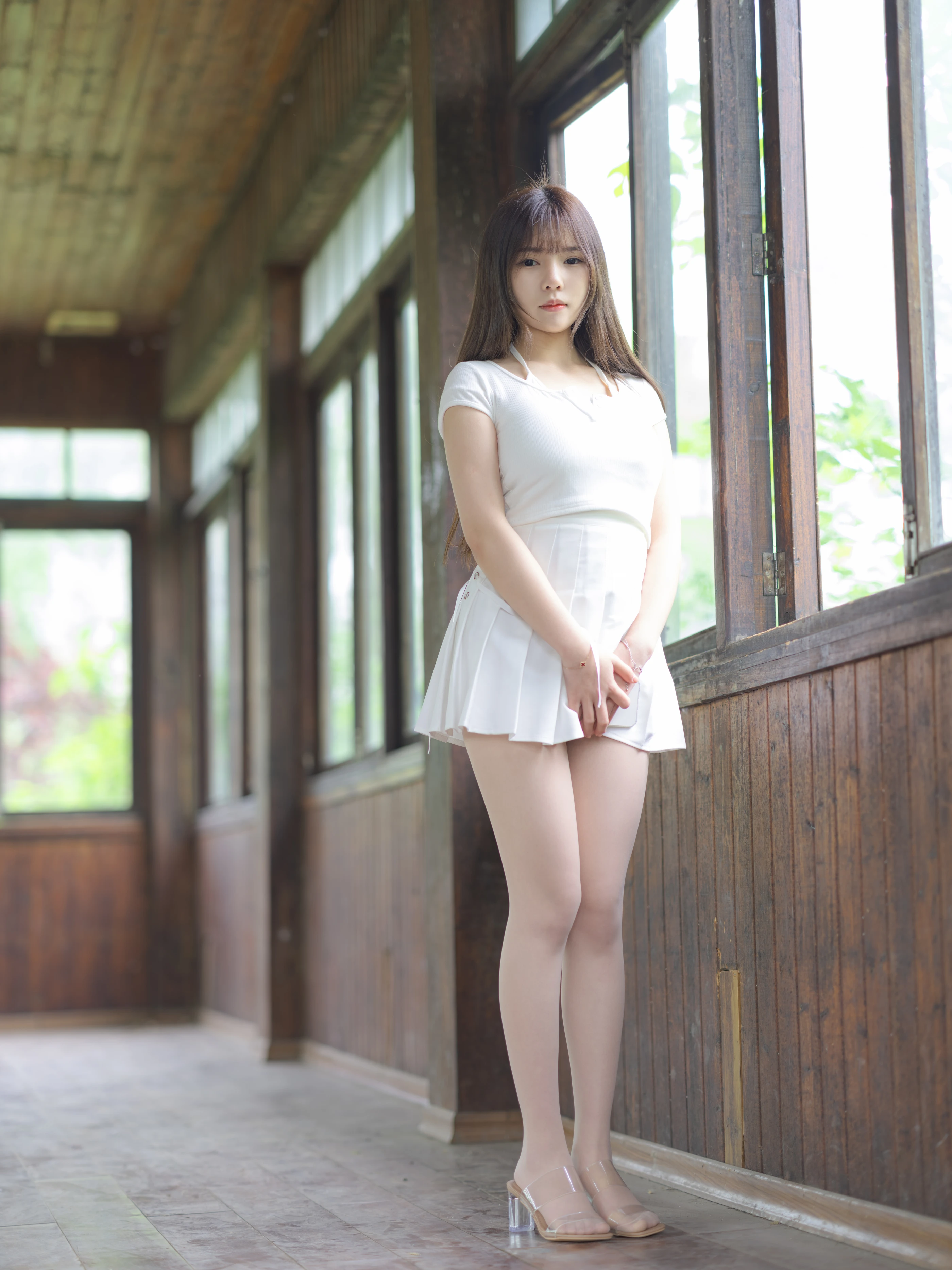 森萝财团 晴涩001 乃晴 肉丝 15D 超薄 [109P 1V]插图